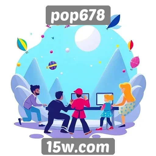 Popularidade dos jogos no pop678